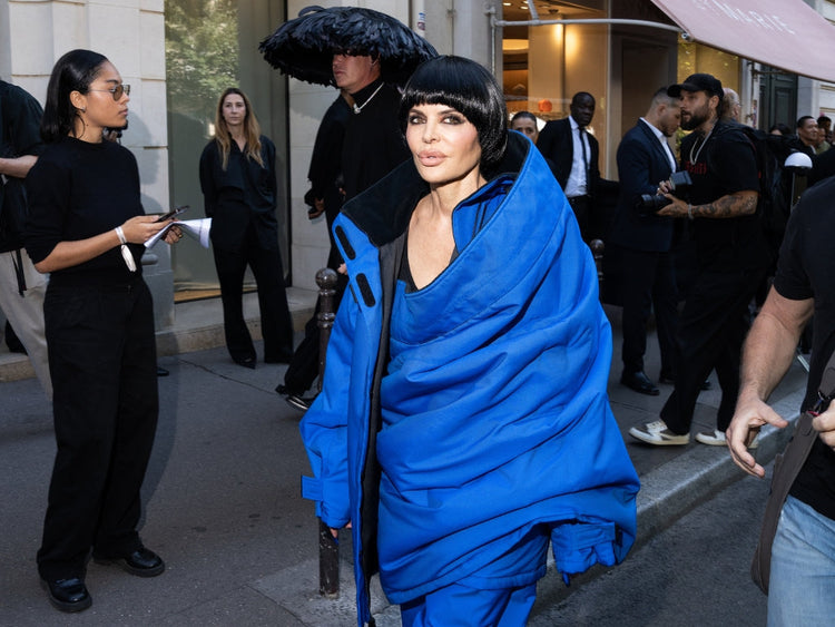 Lisa Rinna – A Style Chameleon at Paris Haute Couture Week 2025