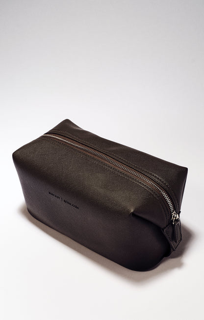 Spacious toiletry bag