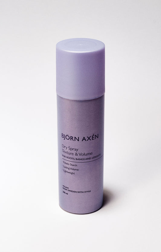 A dry spray to create texture and volume