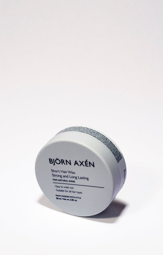 A styling wax with strong and long-lasting hold
