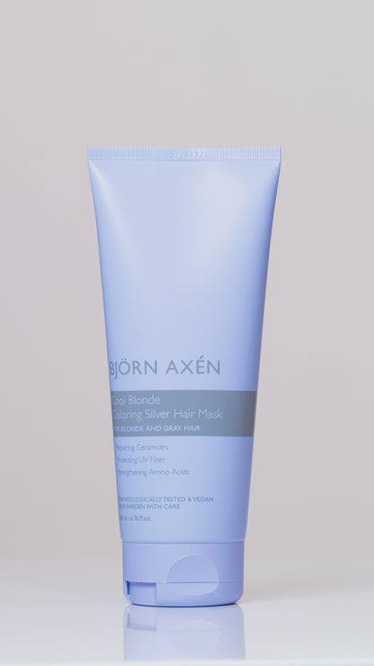 Cool Blonde Coloring Silver Hair Mask